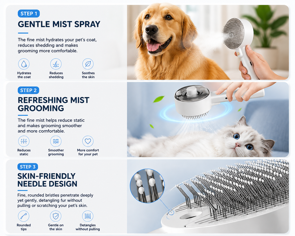 Velorax Smart Steam Brush