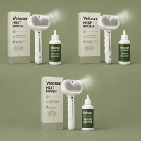 Velorax Pets™ 3-in-1 Steam Grooming Brush for Dogs & Cats