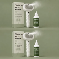 Velorax Pets™ 3-in-1 Steam Grooming Brush for Dogs & Cats